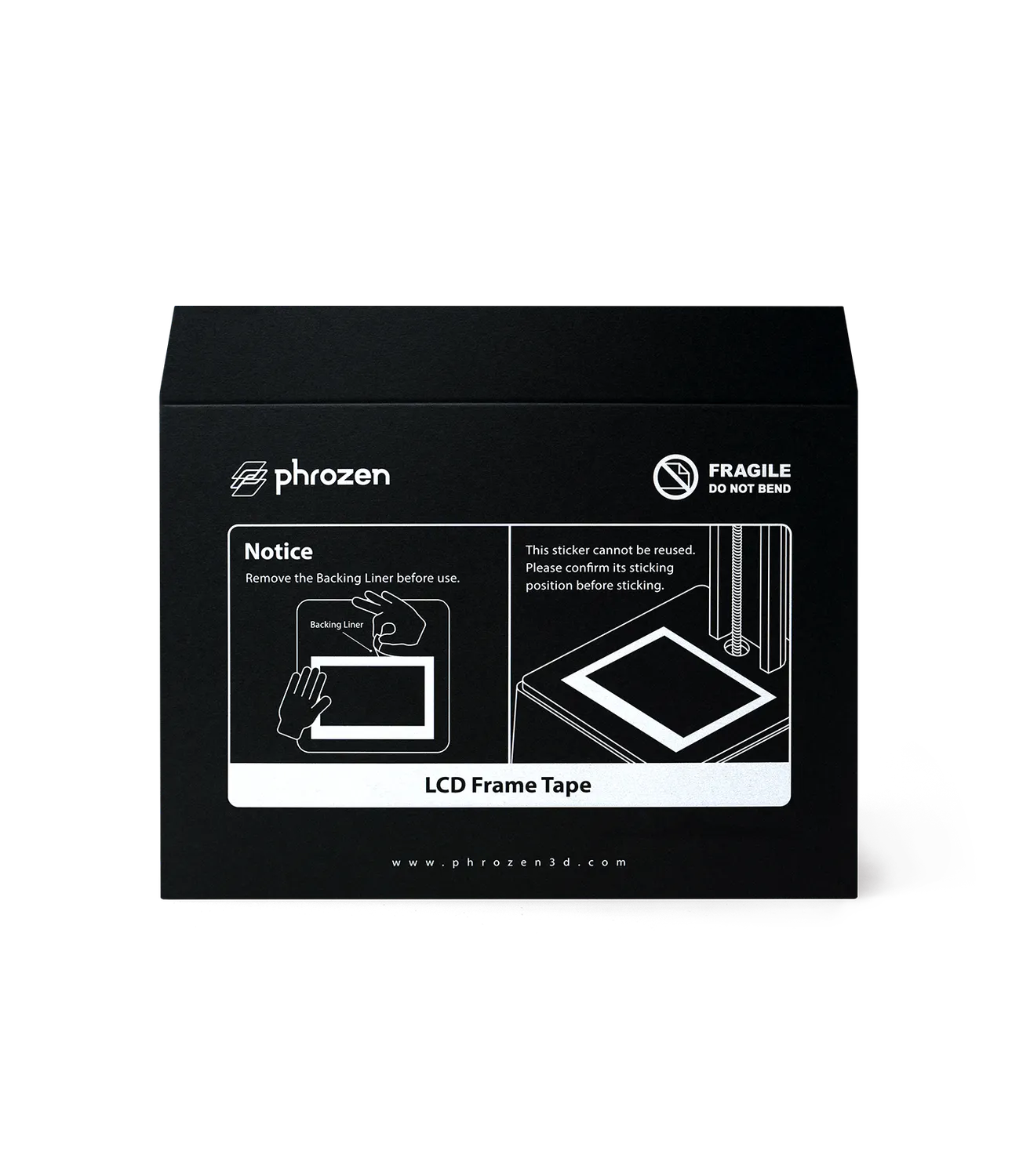 Phrozen Sonic Mega 8K S LCD-kehyksen teippi, 2 kpl