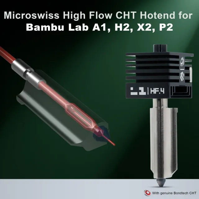 Micro-Swiss CHT High Flow hotend Bambu Lab