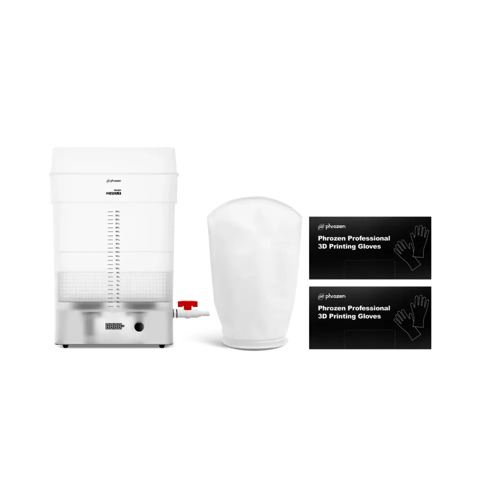 Phrozen Wash Mega S Bundle vesipestävä hartsipaketti