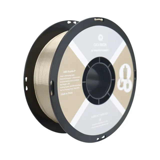 Qidi ABS metallifilamentti 1,75 mm nopeaan tulostukseen