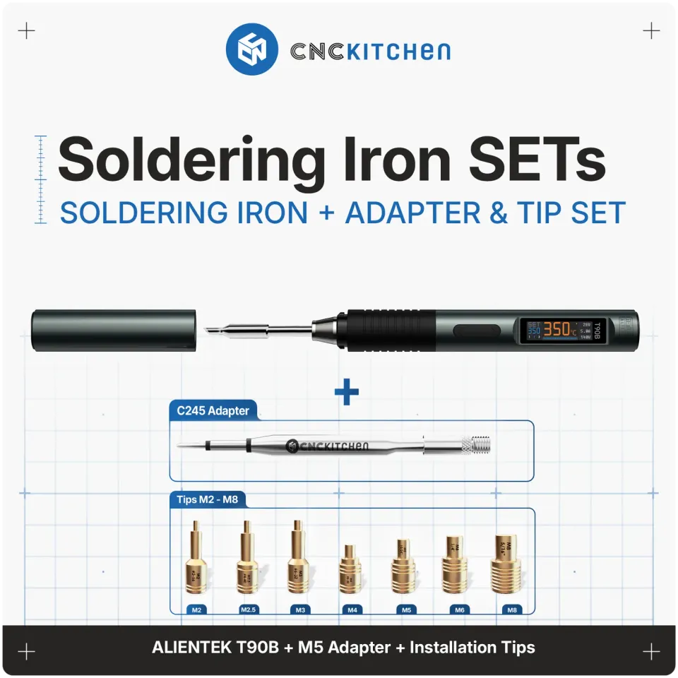 CNC Kitchen Smart Soldering Iron juotoskolvi