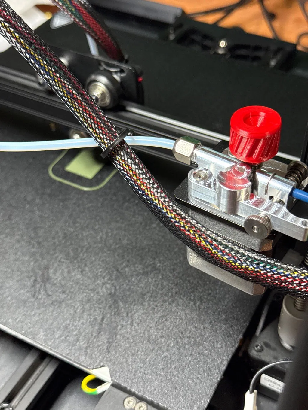 Micro-Swiss Bowden Dual Gear ekstruuderi Ender / CR