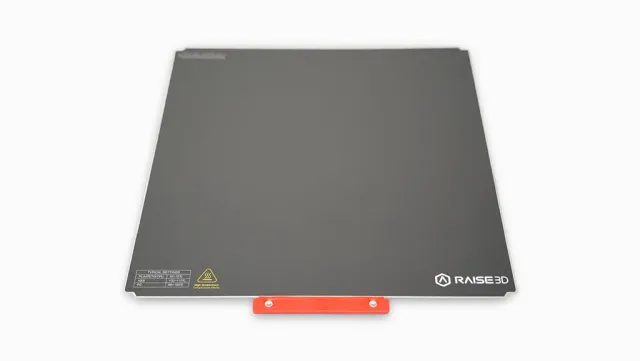 Raise 3D Pro3 Build Plate tulostusalusta pinnalla