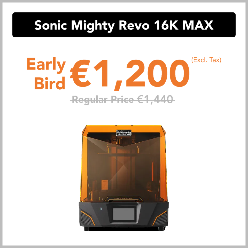 Phrozen Sonic Mighty Revo 16K MAX hartsitulostin