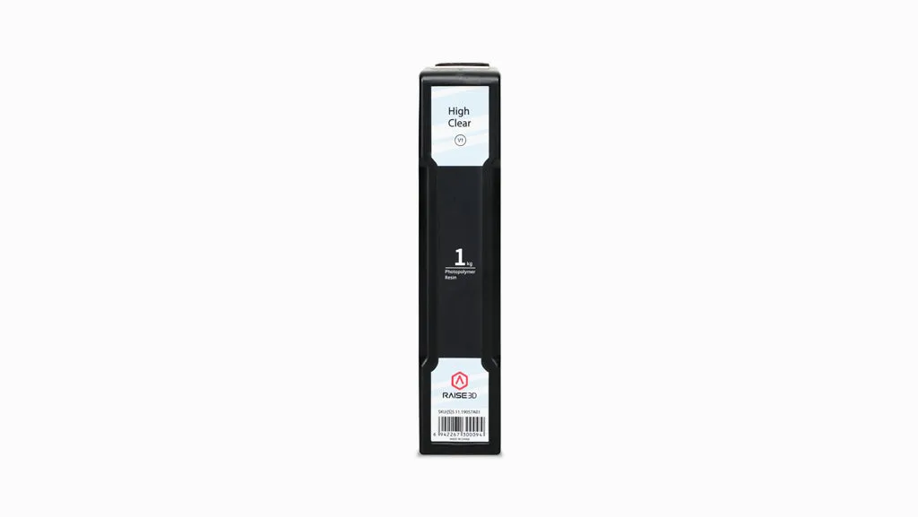Raise 3D High Clear Resin hartsi kirkas 1 kg
