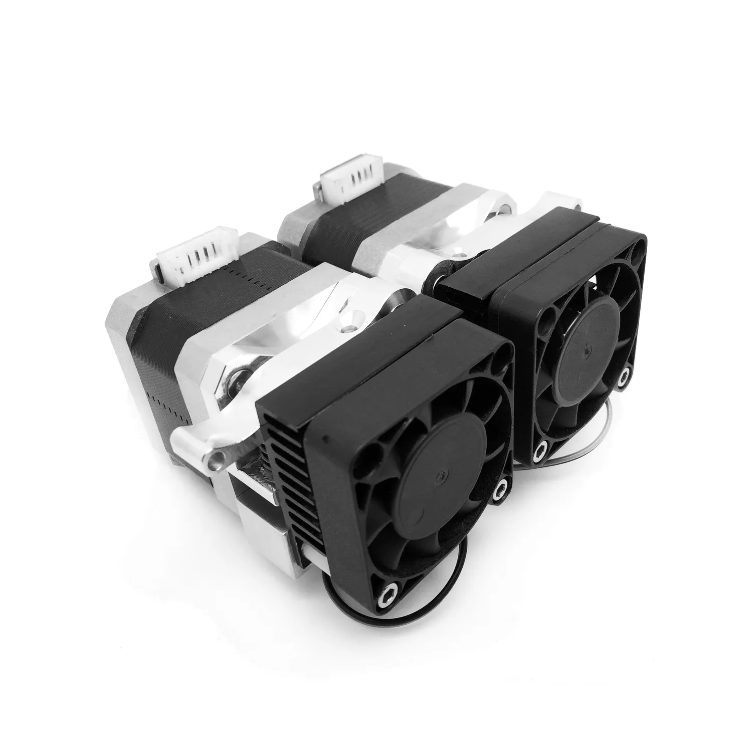 Micro-Swiss Dual Extruder vipu ja levy alumiini