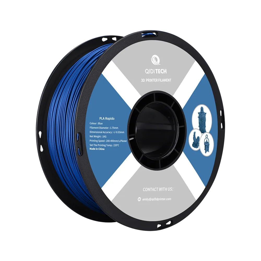 Qidi PLA Rapido filamentti 1,75 mm nopeaan tulostukseen