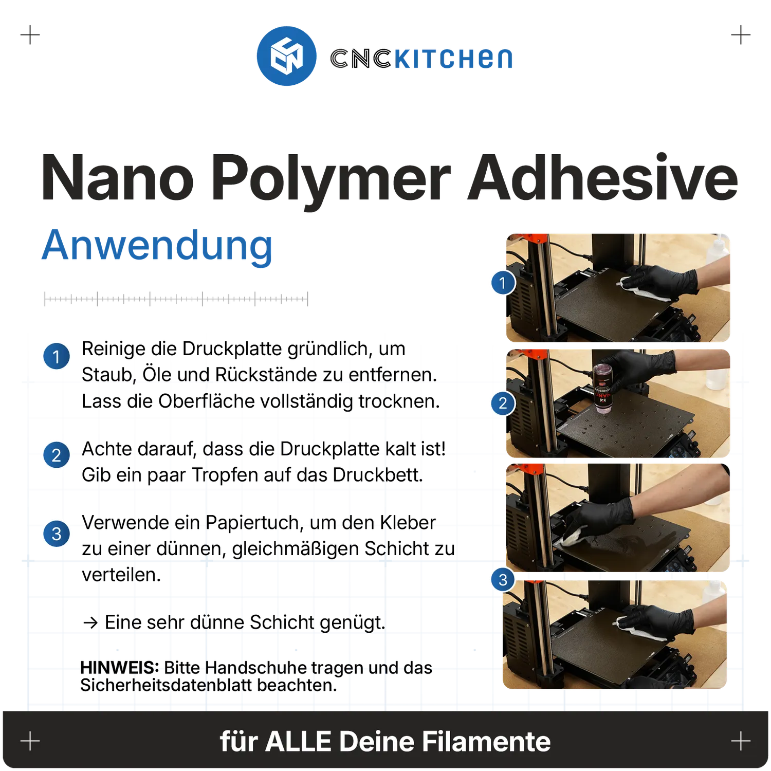 CNC Kitchen Nano Polymer petiliima 50 ml universaali
