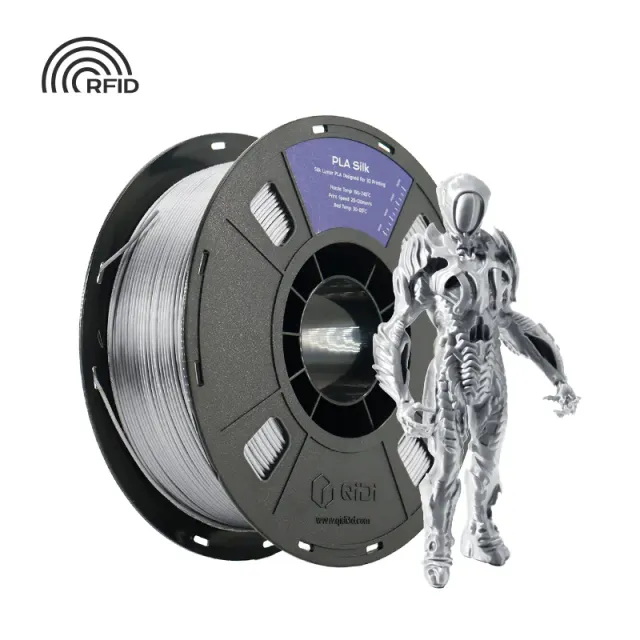 Qidi PLA Rapid Silk filamentti metallinhohtoinen