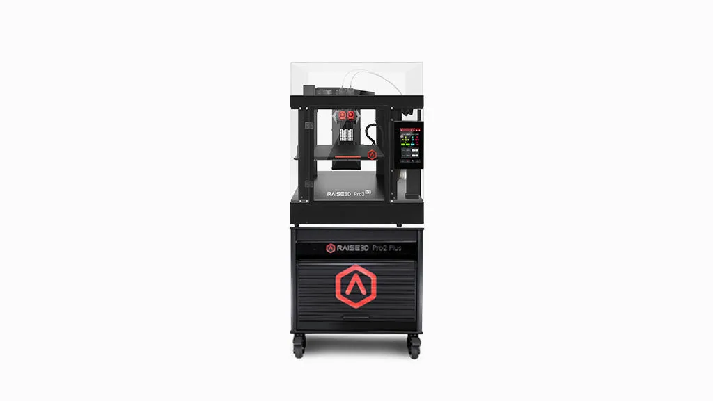 Raise 3D Office Printer Cart tulostinvaunu pyörillä