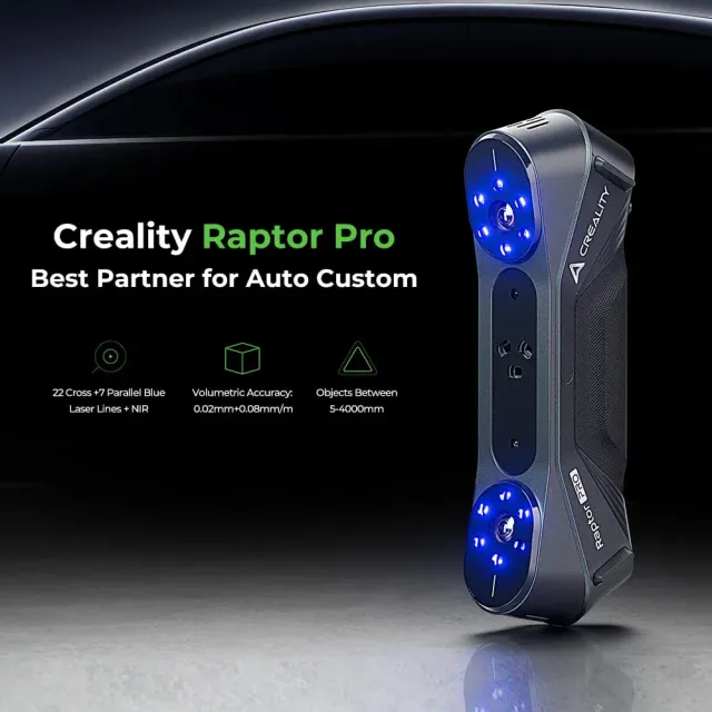Creality CR-Scan Raptor 3D-skanneri