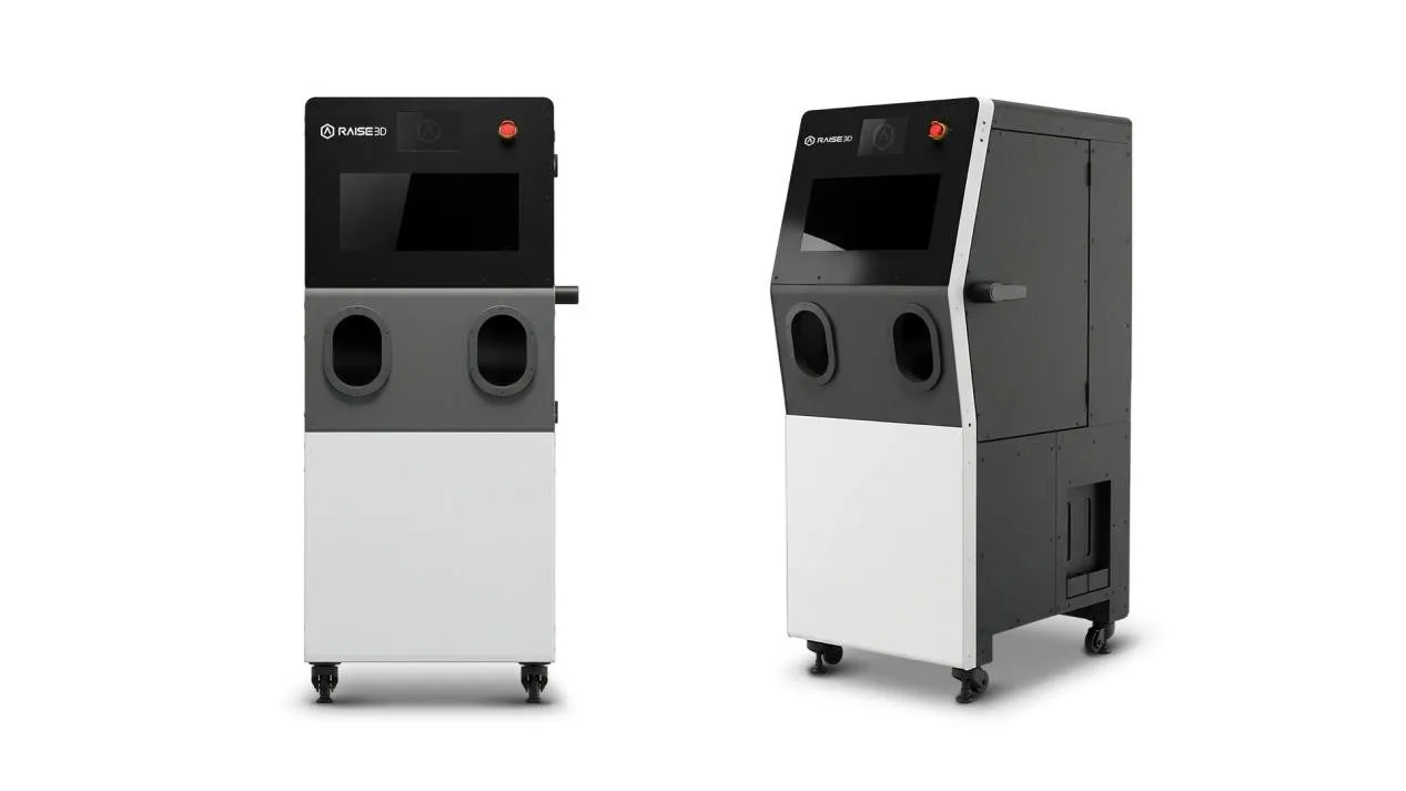 Raise3D RMS220 B520 hiekkapuhallin automaatilla