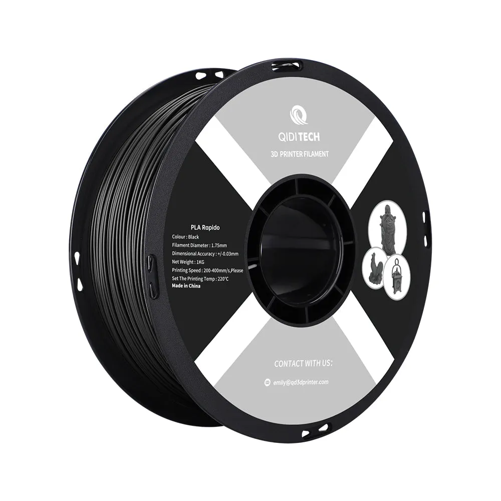 Qidi PLA Rapido filamentti 1,75 mm nopeaan tulostukseen