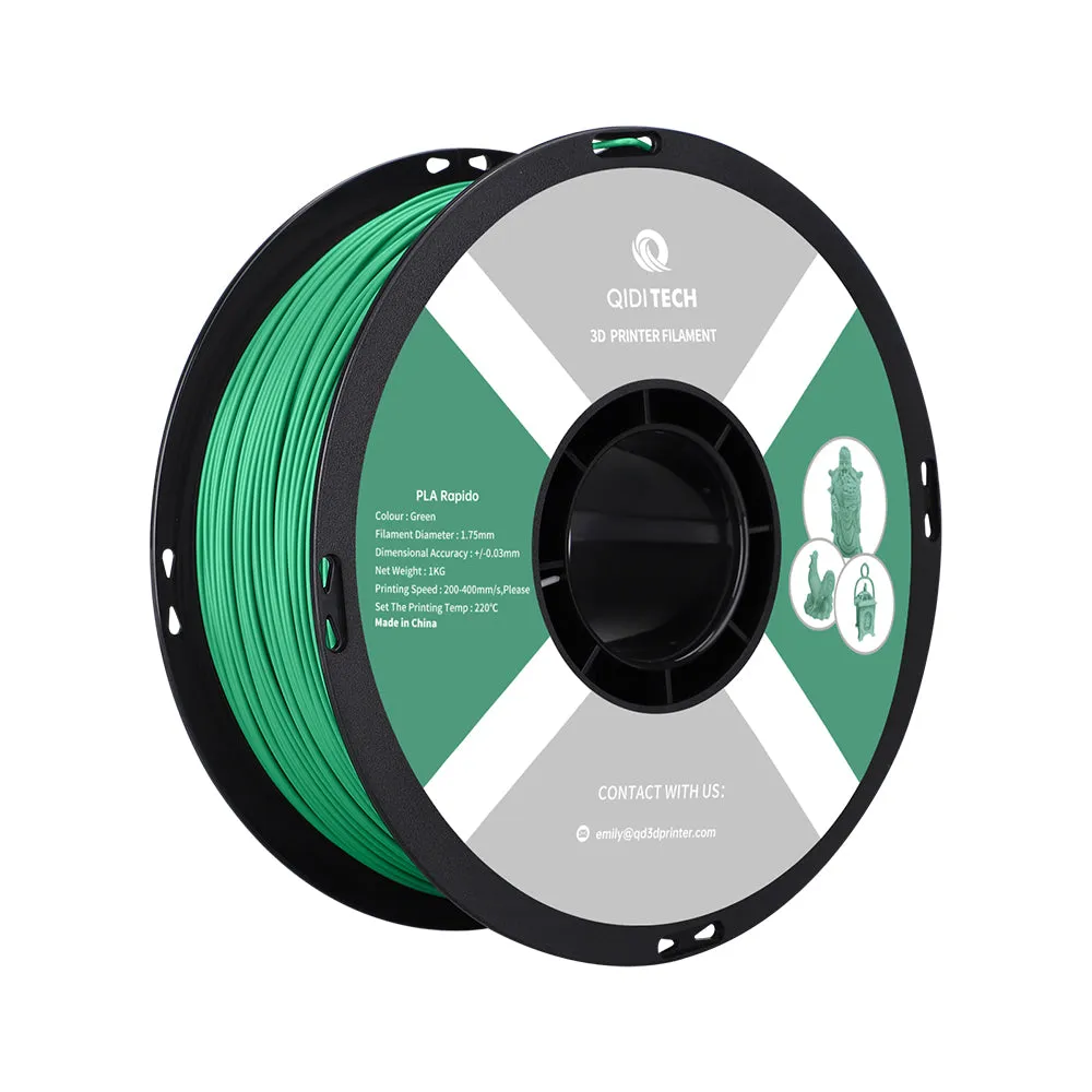 Qidi PLA Rapido filamentti 1,75 mm nopeaan tulostukseen