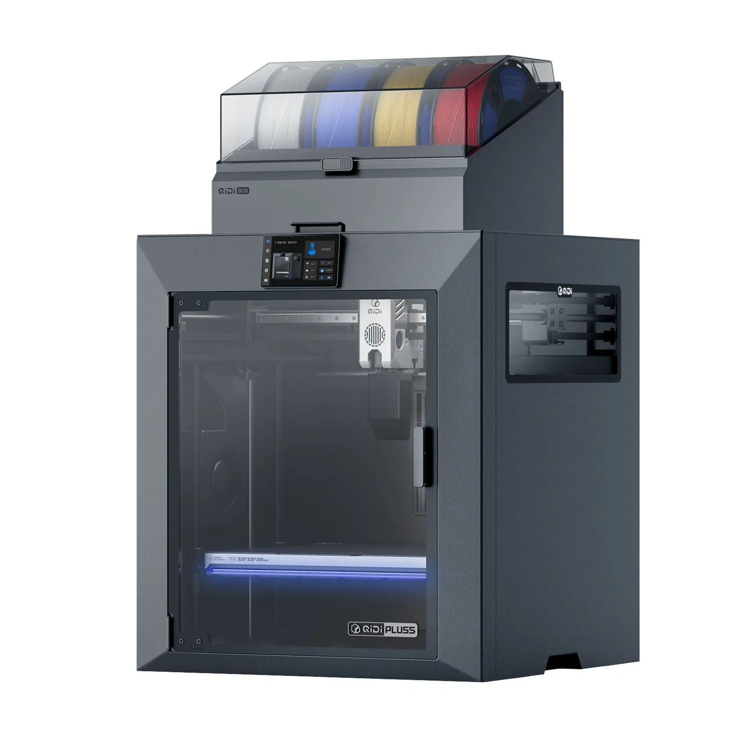 Qidi Plus5 3D-tulostin 320x320x300 mm koteloitu