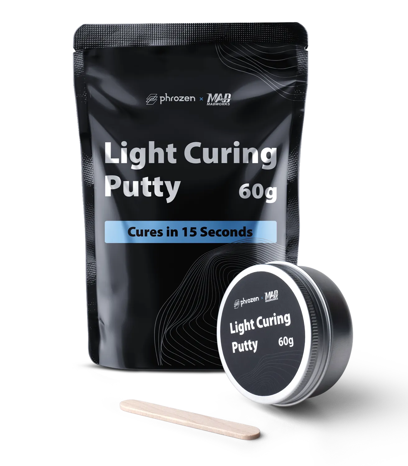 Phrozen Light Curing Putty valokovetteinen korjauskitti UV-kovetukseen