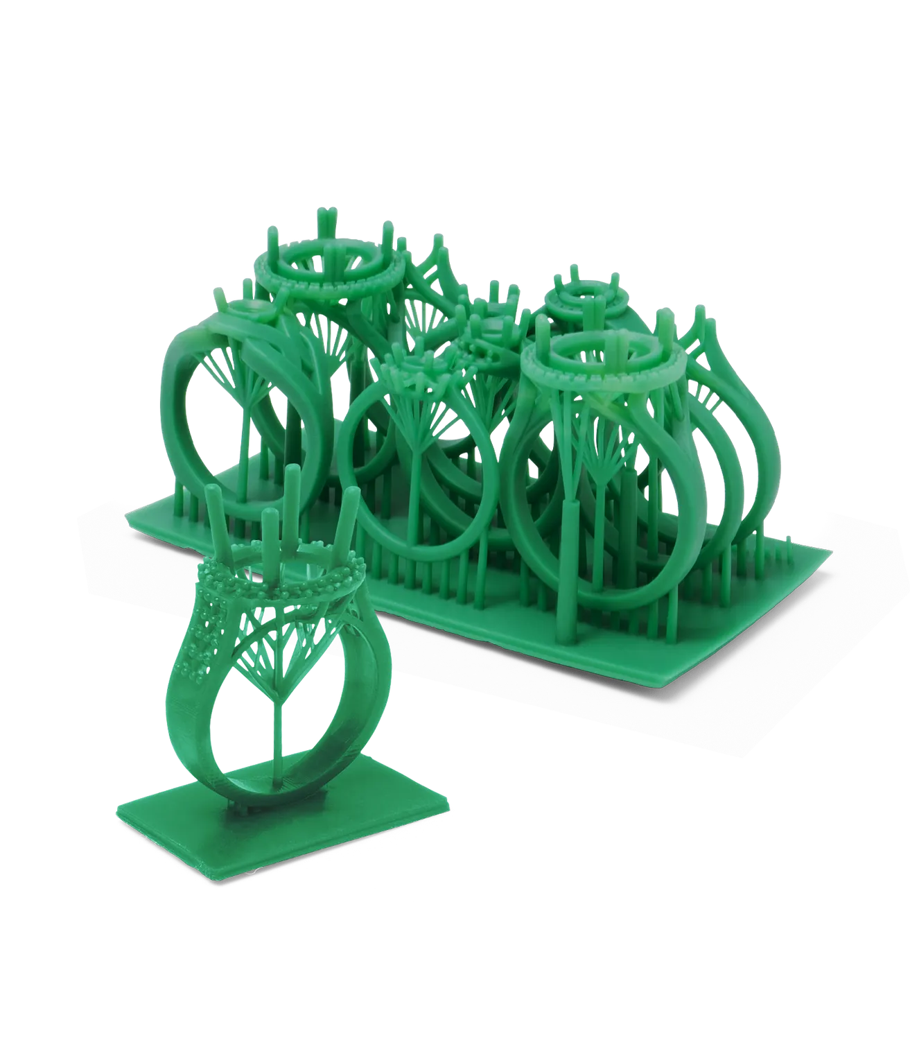 Phrozen Jewelry Castable W20 Resin Green valuhartsi 500 g koruille