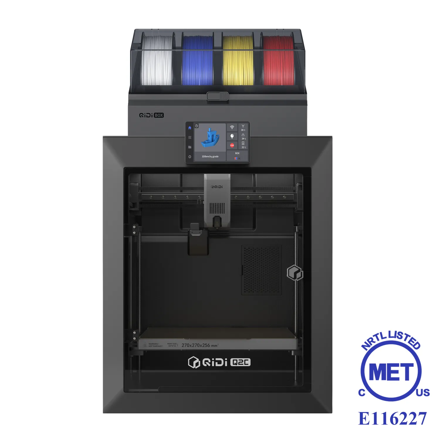 Qidi Q2C 3D-tulostin 270x270x256 mm
