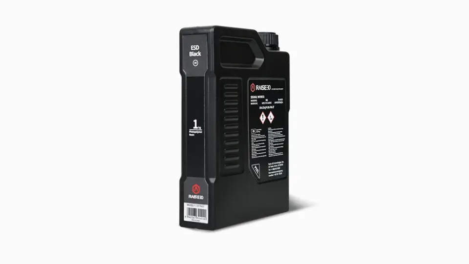 Raise3D ESD Black hartsi 1 kg musta