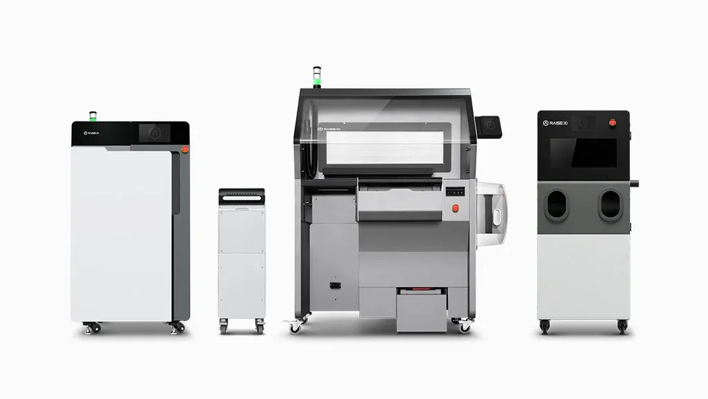 Raise3D RMS220 B520 hiekkapuhallin automaatilla
