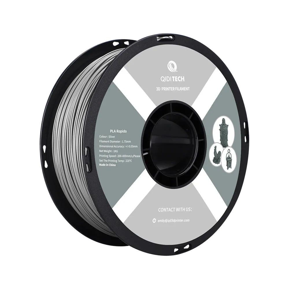 Qidi PLA Rapido filamentti 1,75 mm nopeaan tulostukseen