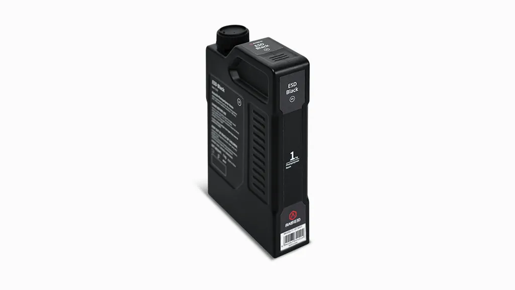 Raise3D ESD Black hartsi 1 kg musta