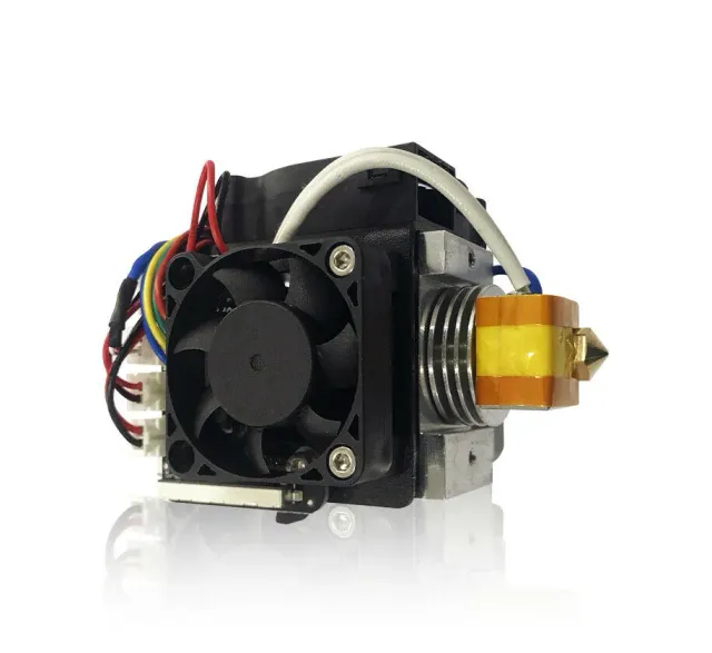 Qidi X-Max/X-Plus/I-Mates normaali ekstruderi isolla tuulettimella