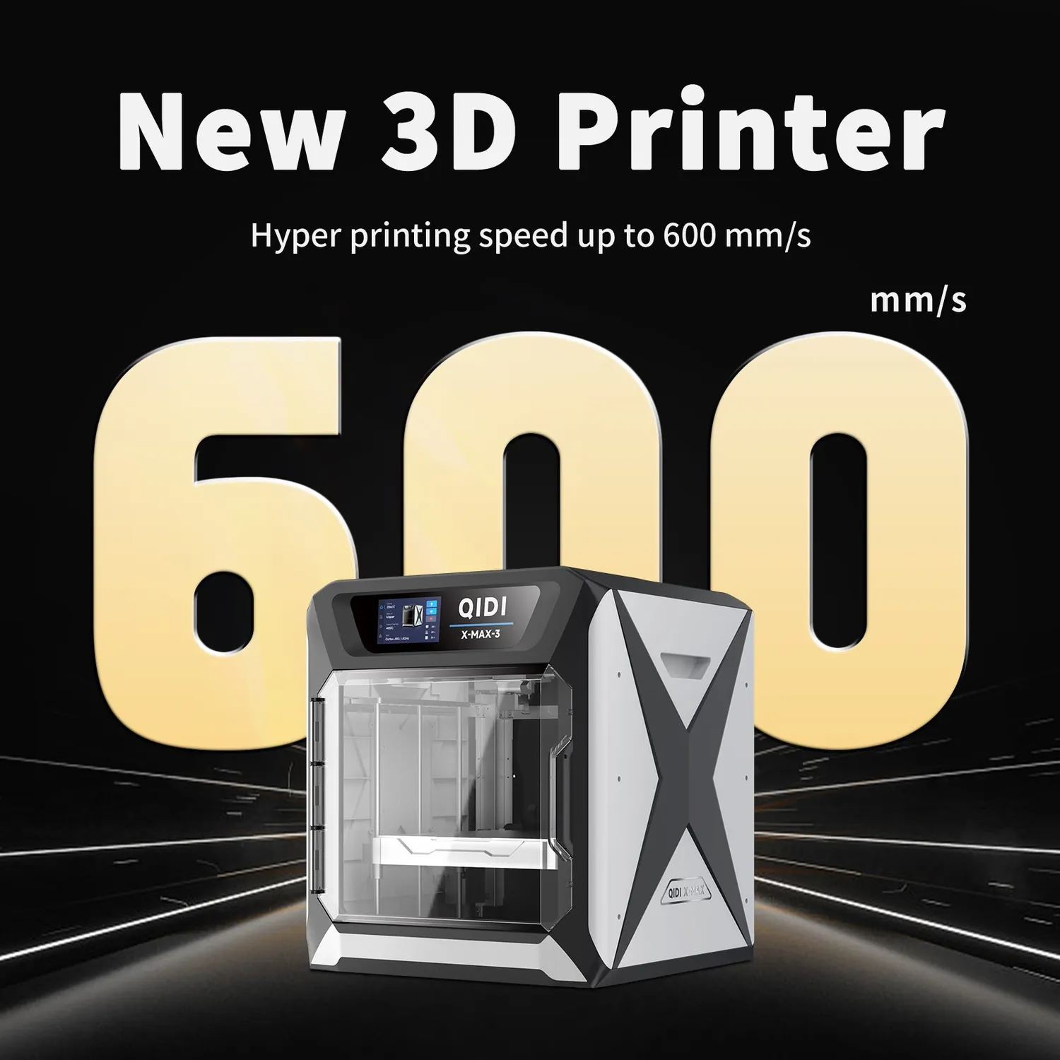 Qidi X-Max 3 3D-tulostin 325x325x315 mm
