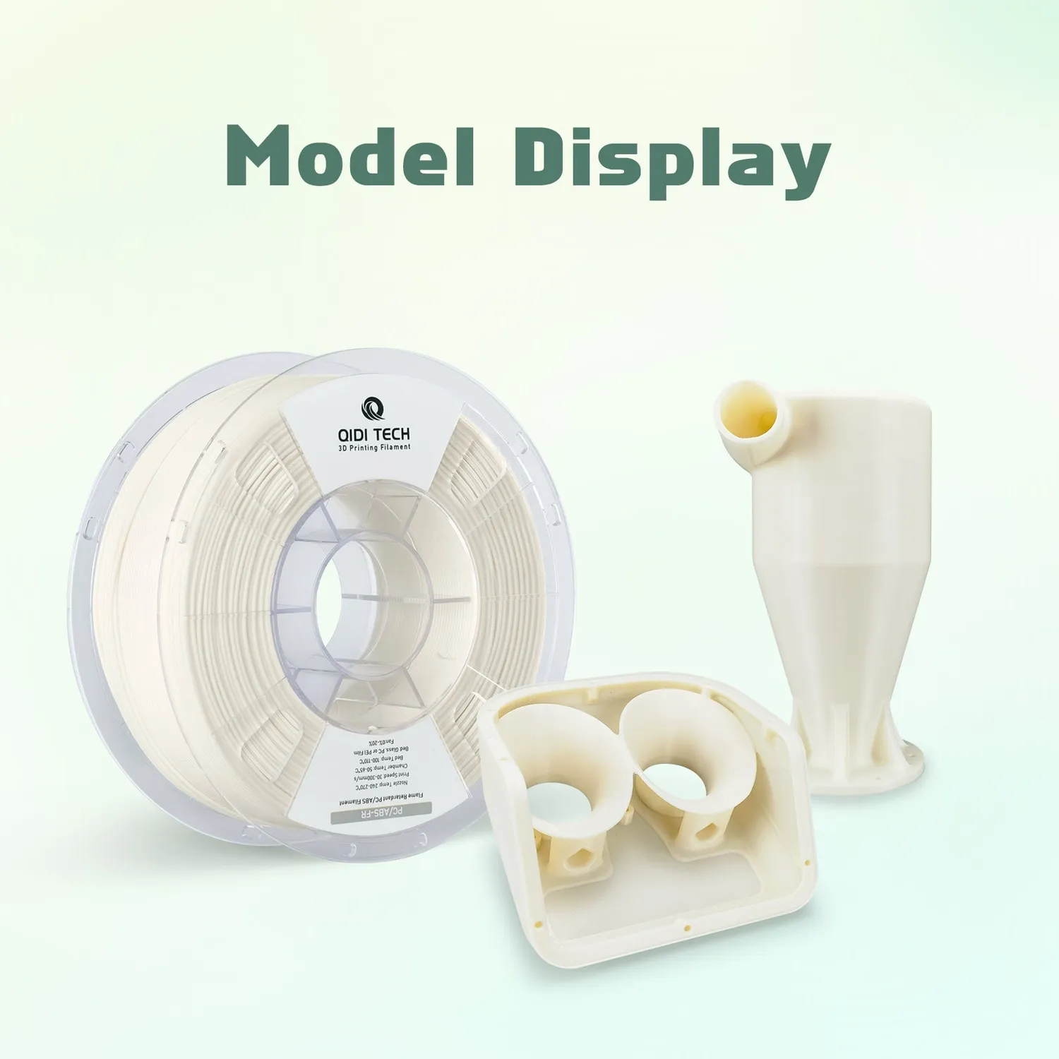 Qidi PC/ABS-FR filamentti 1 kg palosuojattu