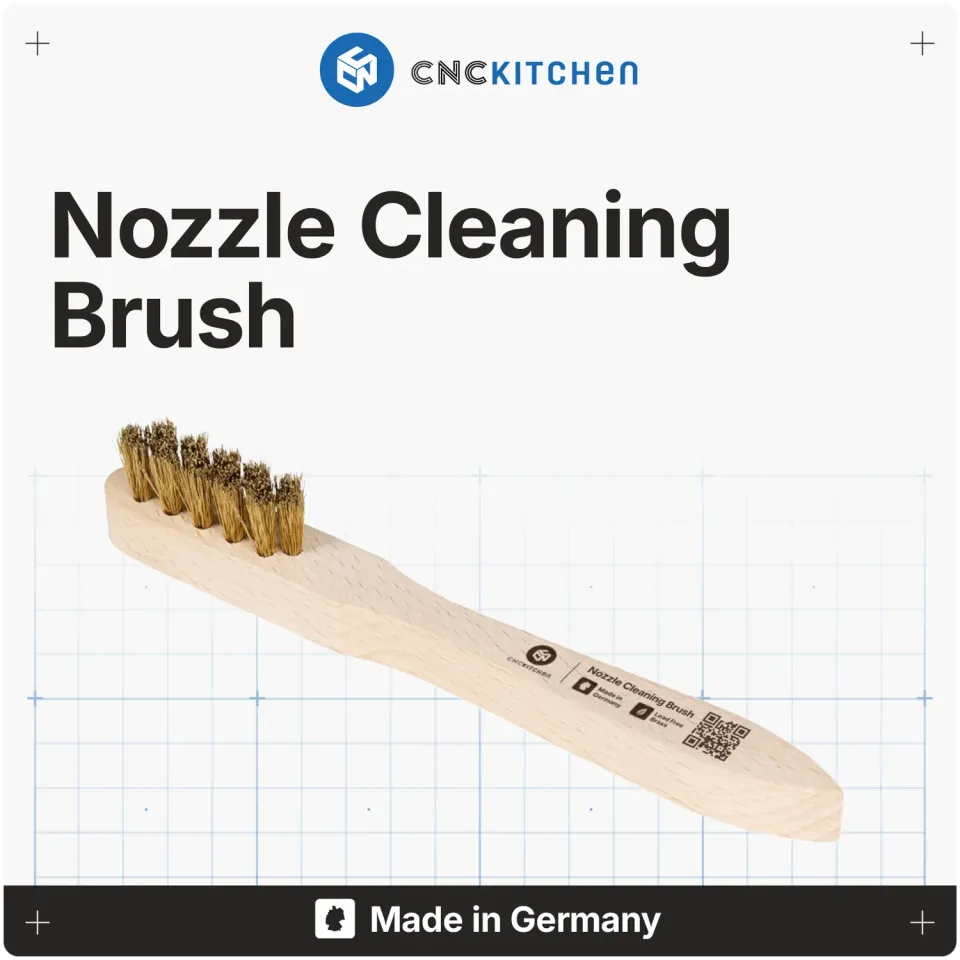 CNC Kitchen Nozzle Cleaning Brush messinkiharja