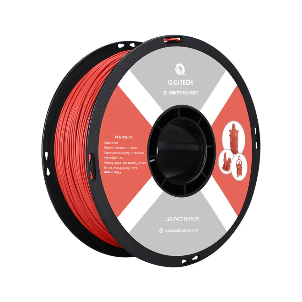 Qidi PLA Rapido filamentti 1,75 mm nopeaan tulostukseen