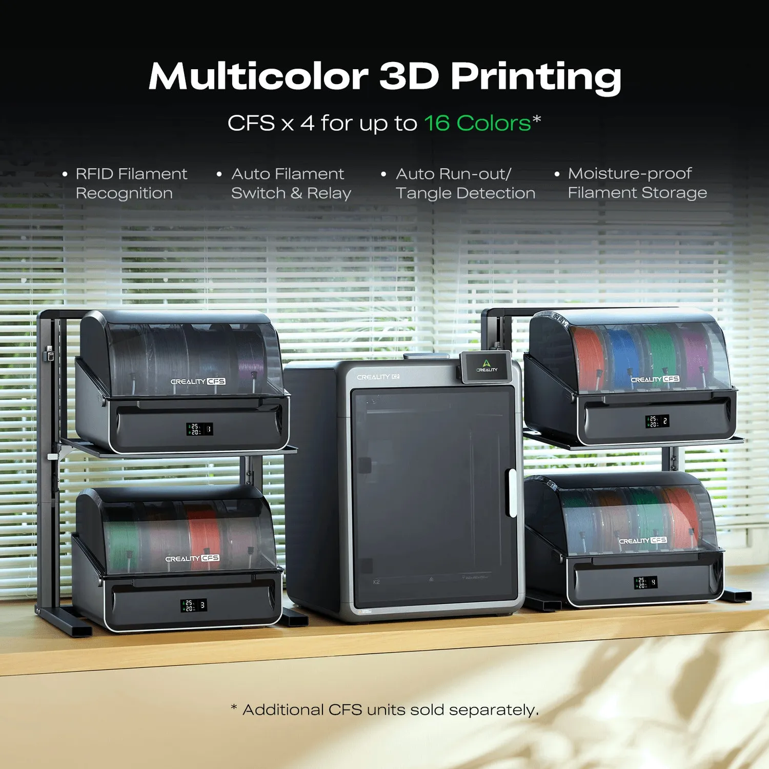 Creality K2 Combo FDM 3D-tulostin